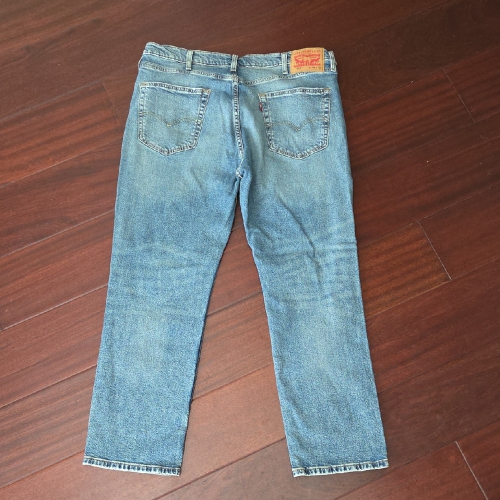 Levi's Blue Straight Jeans Timeless Style